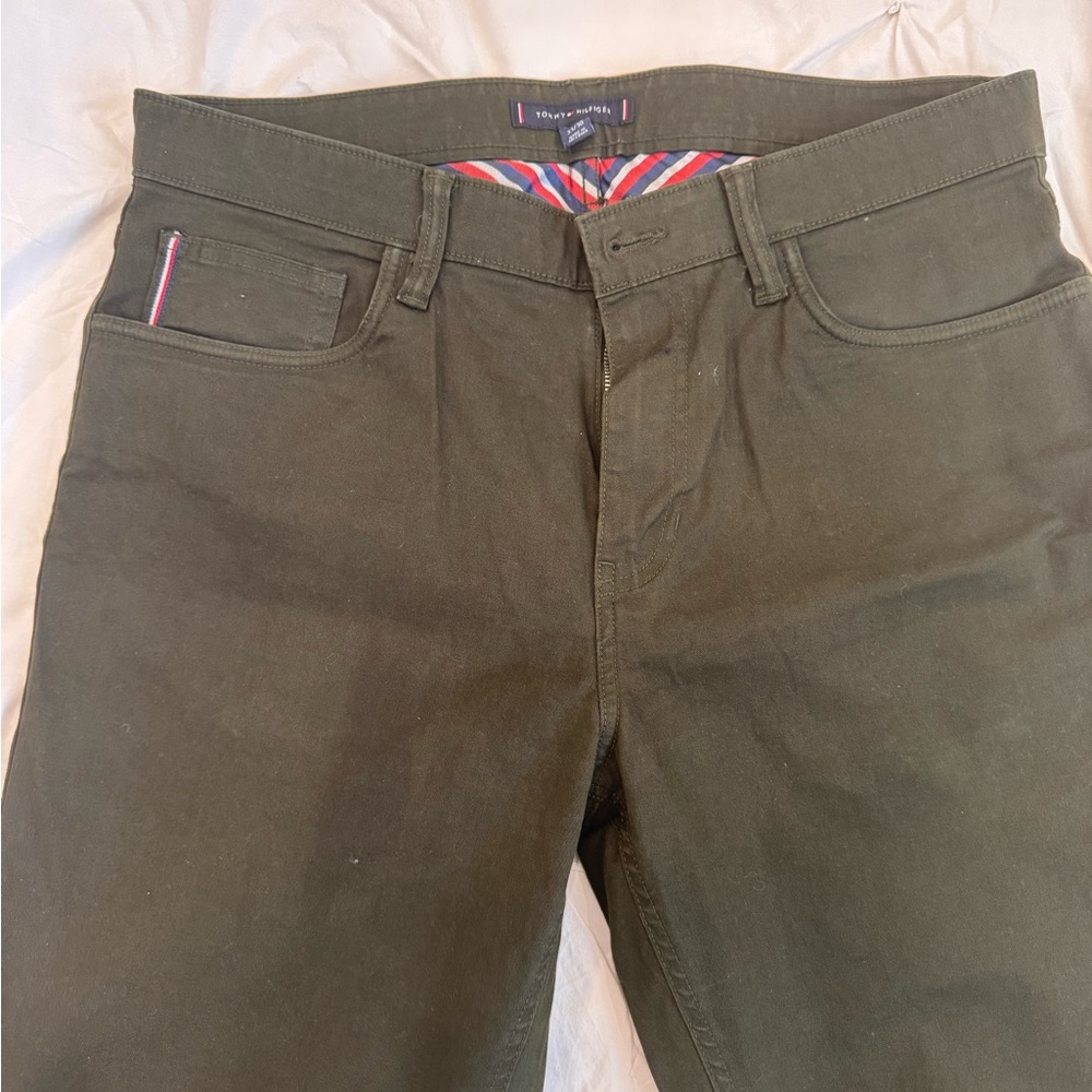 Tommy Hilfiger Dark Green Trousers